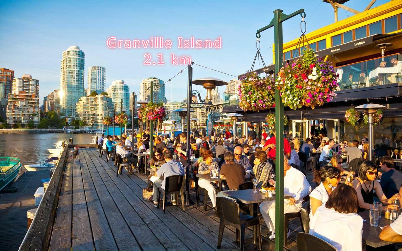 Robson & Granville Luxury Suite แวนคูเวอร์ ภายนอก รูปภาพ